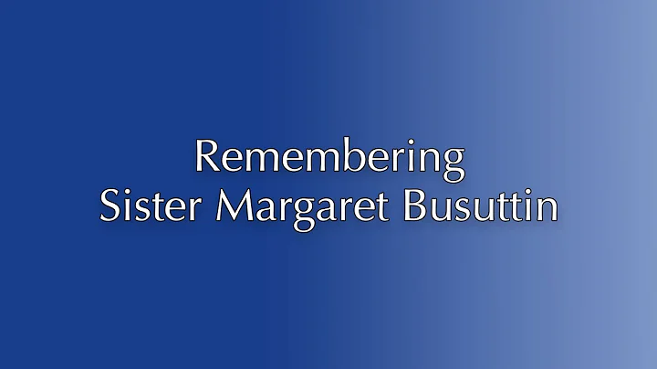 Sister Margaret Busuttin's Funeral Service live-st...