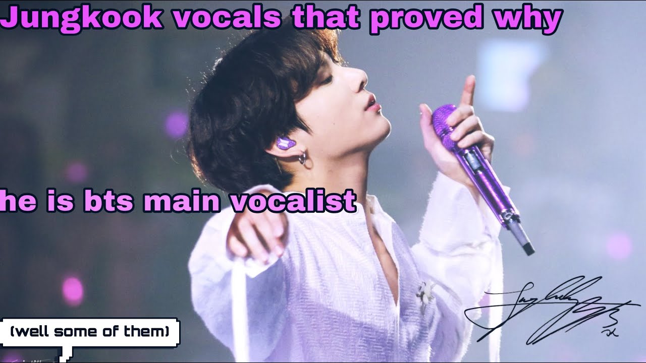 Jungkook vocals that proved why he is bts main vocalist 2020-2021 version ( well some of them)💜