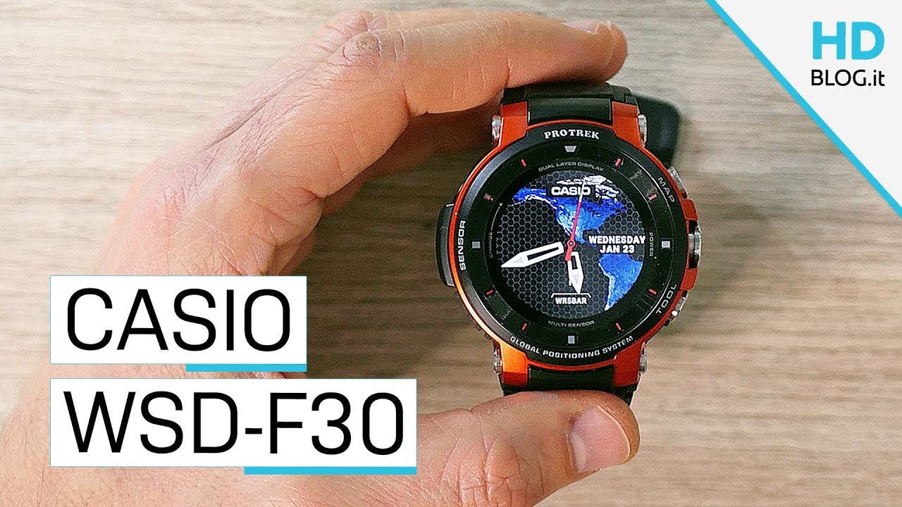 Recensione Casio Pro Trek Smart WSD-F30: lo sportwatch per sfidare sé  stessi - HDblog.it