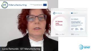 Education programmes | EIT Manufacturing 2020 projects