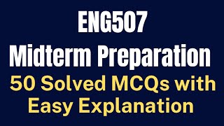 ENG507 Phonetics and Phonology Midterm MCQs Preparation [50 Solved with Easy Explanation]