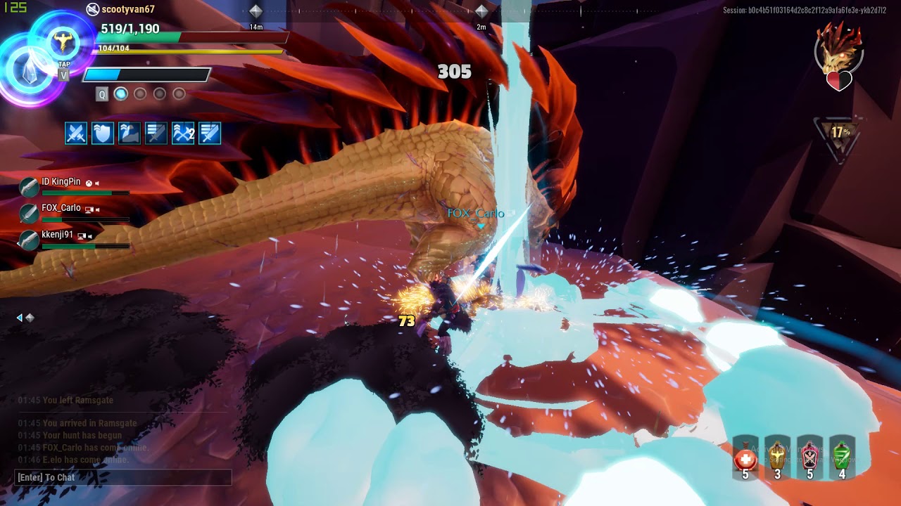 how to defeat scorchstone hellion with fox as a team mate