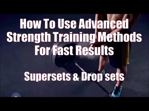 How to Use Drop Sets & Supersets To Build Muscle Fast