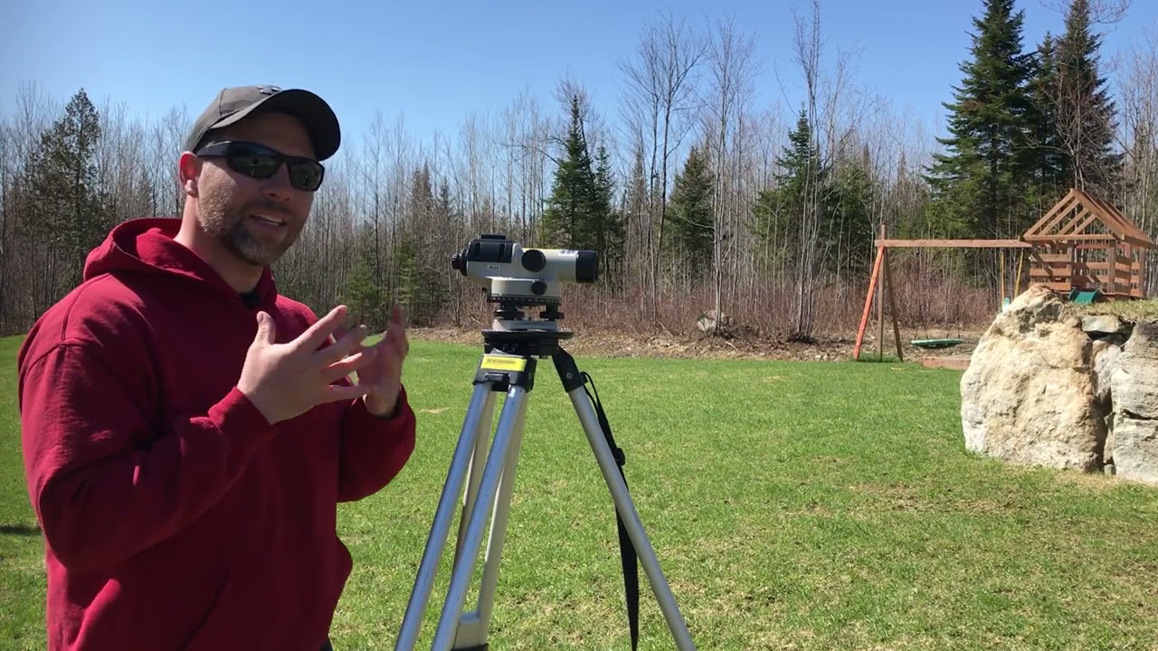 Utilisation d'un niveau Optique : mise en station