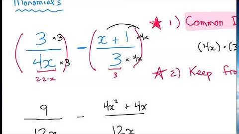 Math 30 2   Rational Expressions Topic 3