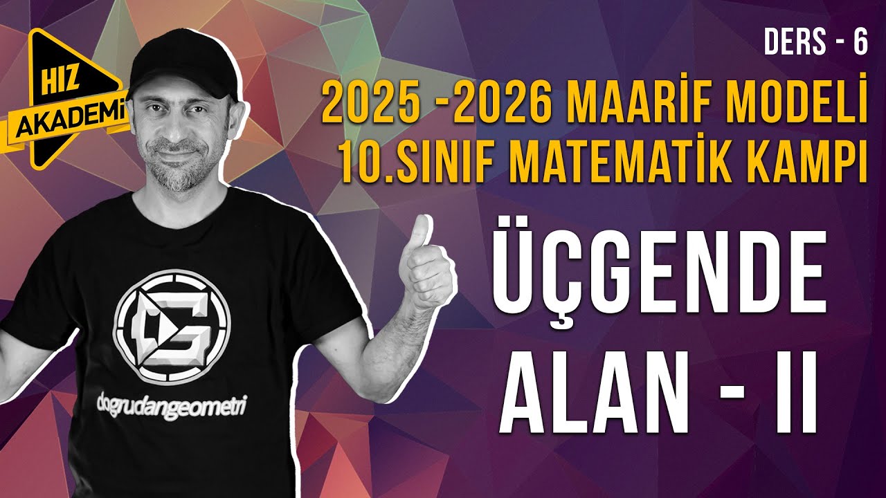 Üçgende Alan II  -  10.Sınıf Maarif Model Matematik Kampı