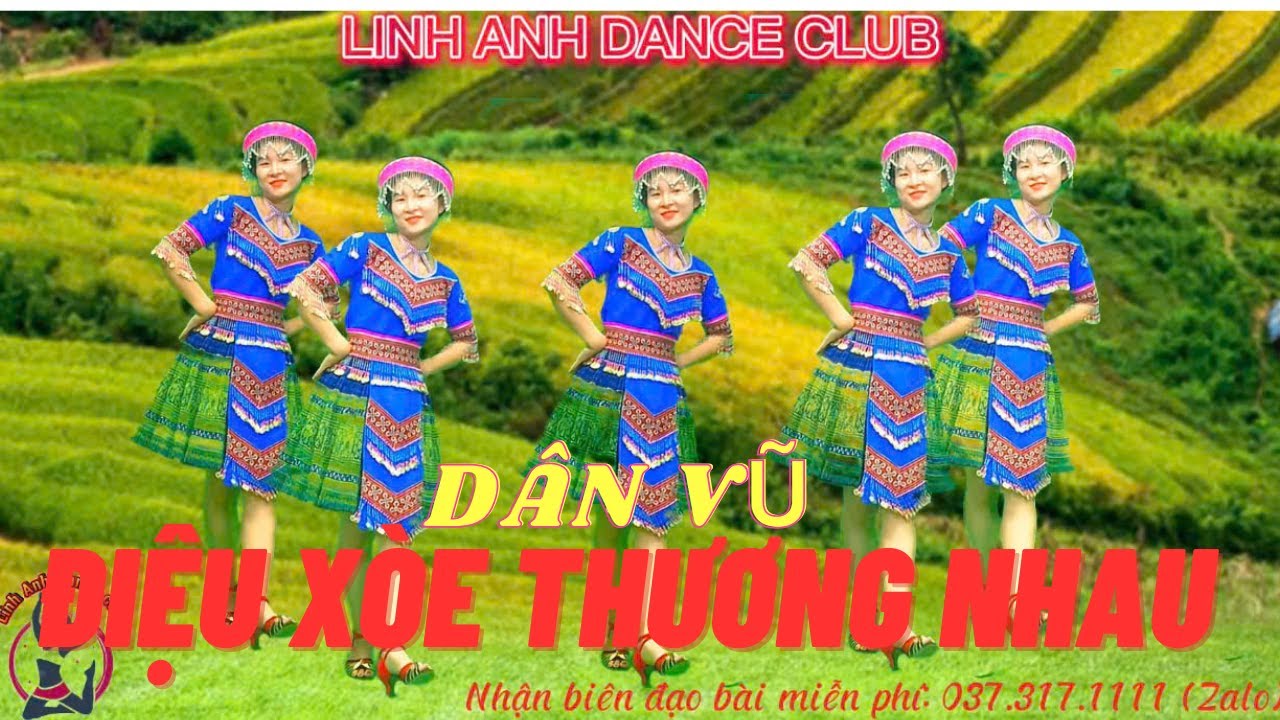 DÂN VŨ HAY - DỄ TẬP - ❤️ĐIỆU XÒE THƯƠNG NHAU❤️ - PHÙ HỢP VỚI MỌI LỨA TUỔI