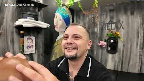 ASMR | FASCINATING SLEEP MASSAGE by Barber (asmr head massage, neck, scalp..) thumbnail