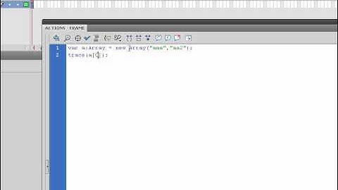 Flash AS3 Tutorial 4 :: การใช้ Array