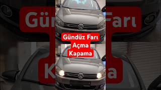 Golf 6 Gündüz Farı Açma #automobile #car #golf #kendinyap #diy #shortvideo #shorts #shorts #golf6