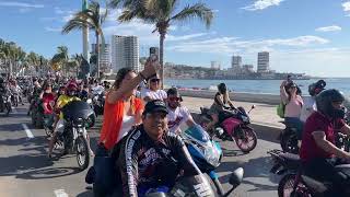 Desfile de la semana de la moto Mazatlán 2024