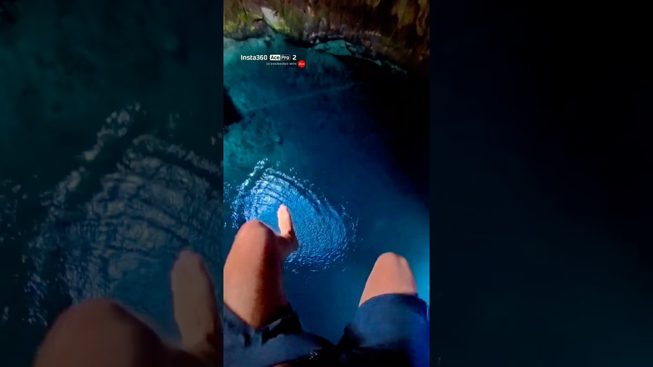 Google Maps said: Straight down… so we did 😅 | Insta360 Ace Pro 2 