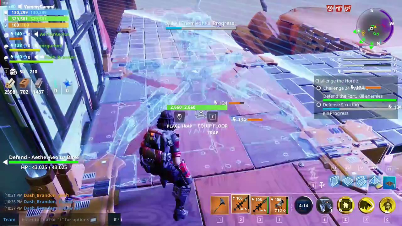 Fortnite Challenge the Horde 76+ Challenge 24, 25, and