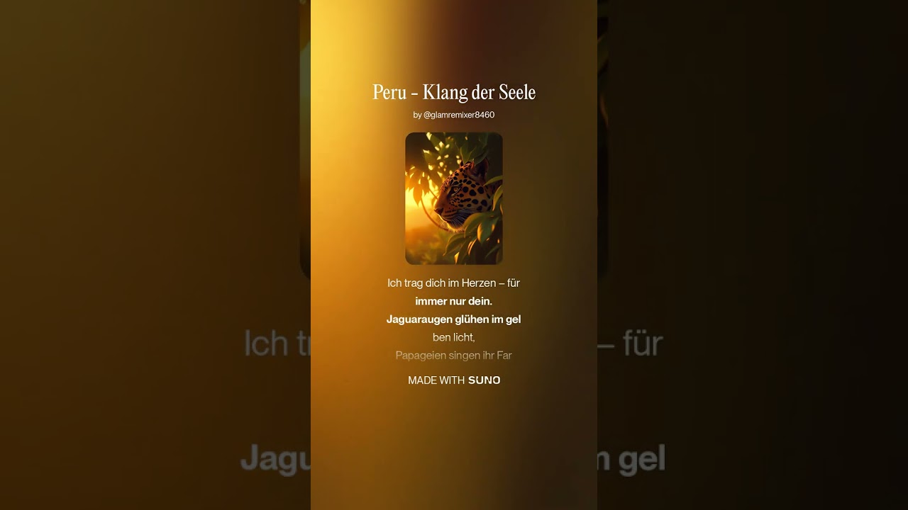 Peru   Klang der Seele