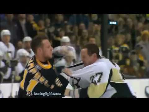 Craig Adams vs Gregory Campbell Jan 15, 2011 - NESN feed