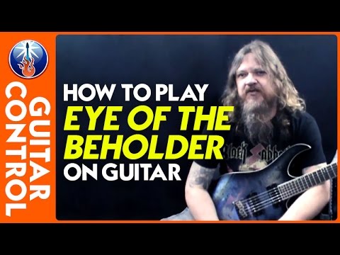 How to Play Eye of the Beholder on Guitar - Metallica Song Lesson