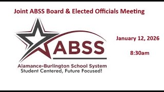 Joint ABSS School Board and Elected Officials Annual Meeting