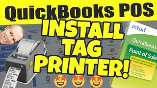 QuickBooks POS: Install Price Tag Printer