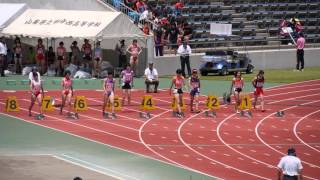 20150620関東高校陸上北関東女子100m準決勝1組