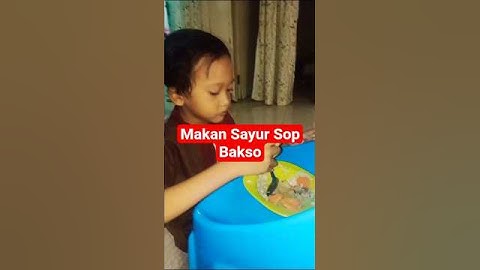 makan malam dengan sayur Sop bakso #shorts #makanmalam #sopbakso