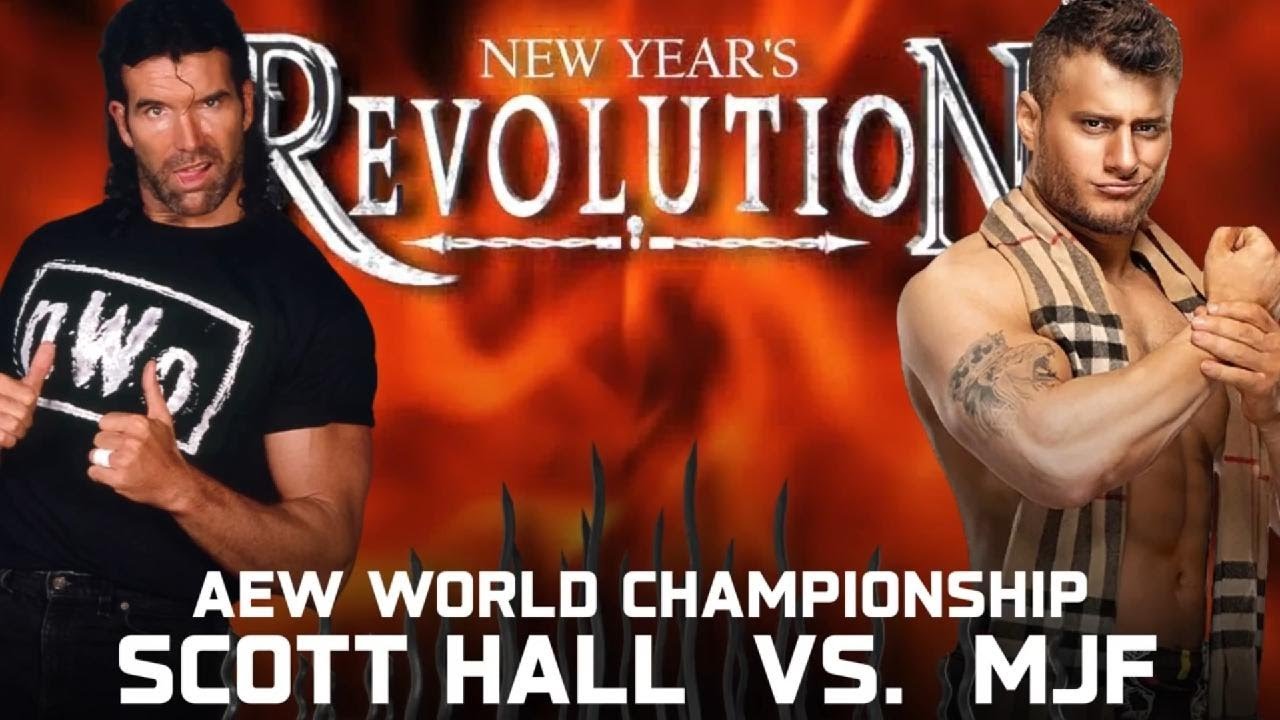 Scott Hall vs. MJF | AEW World Championship | WWE 2K25 Fantasy Warfare