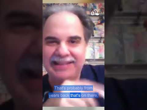 Ant Man cover  magnifying glass and the yellow paper joke