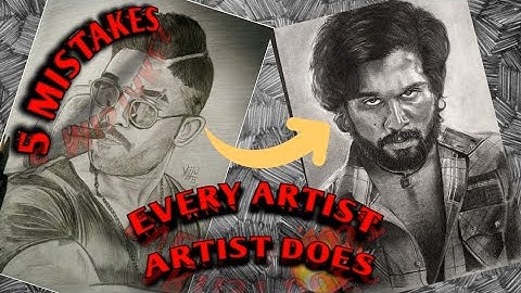 🎨5 Mistakes That Every Artist Does😲