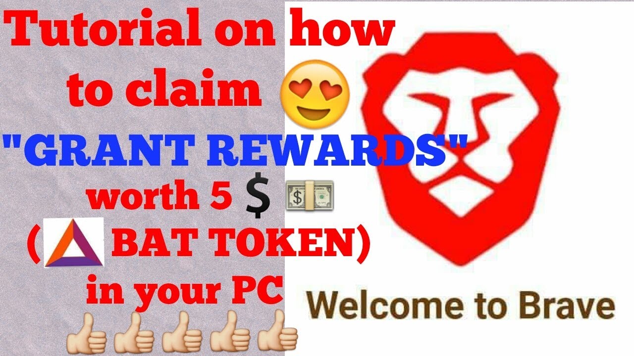 Tut on how to claim grant rewards on pc using BRAVE BROWSER - YouTube