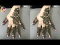 Pure arabic mehendi design for handstraditional arab henna bel by samiya waseem easy tutorial