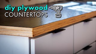 Building DIY WOOD COUNTERTOPS from PLYWOOD & LAMINATE for $300 // Kitchen Remodel Pt. 2 screenshot 4