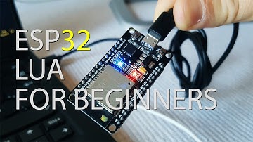 Blinking LED, Programming ESP32 in Lua using ESPlorer IDE