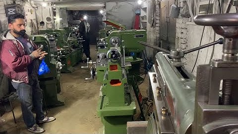 Visit 5.5ft lathe machine high-quality hi class lathe machine #technology #hardwork