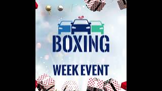 Annual Boxing Week Event | Dec 27–Jan 2
