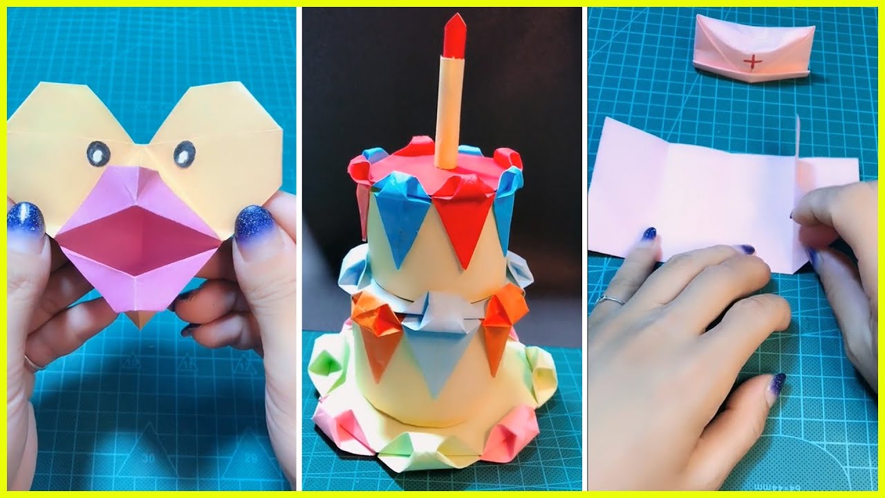 gấp đồ chơi bằng giấy siêu đẹp origami art 122 YouTube