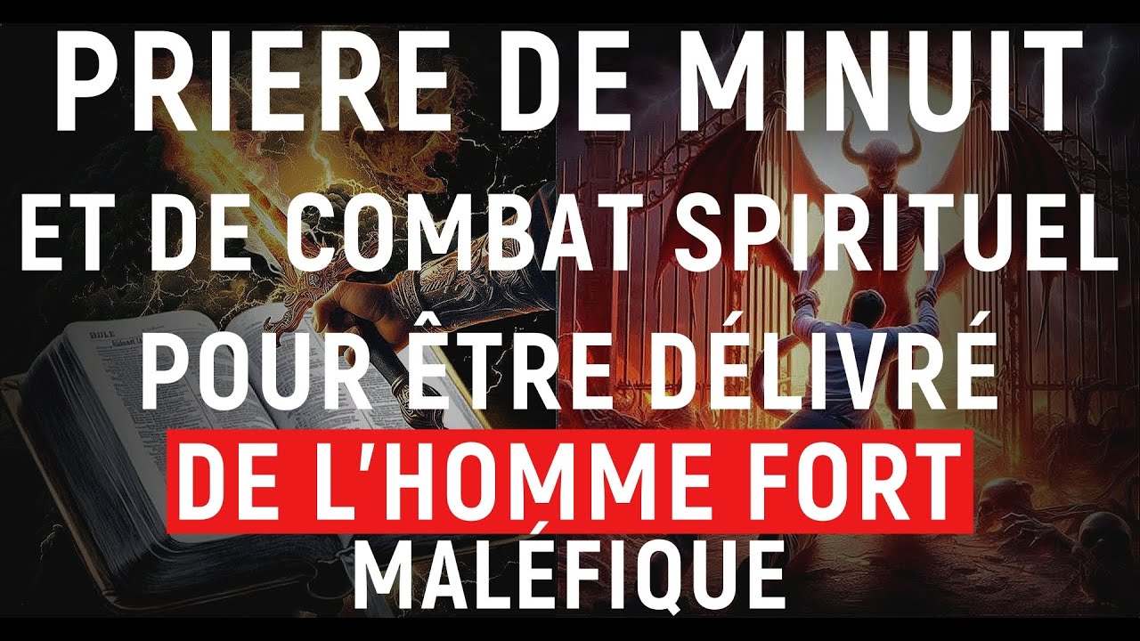 LAISSEZ-JOUEZ Cette Prière Puissante: Combat spirituel de Minuit Contre Toute Puissance Maléfique