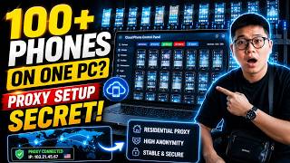 Open Phones Rented & Setup Proxy To Devices (FULL PHONE FARM GUIDE) screenshot 1