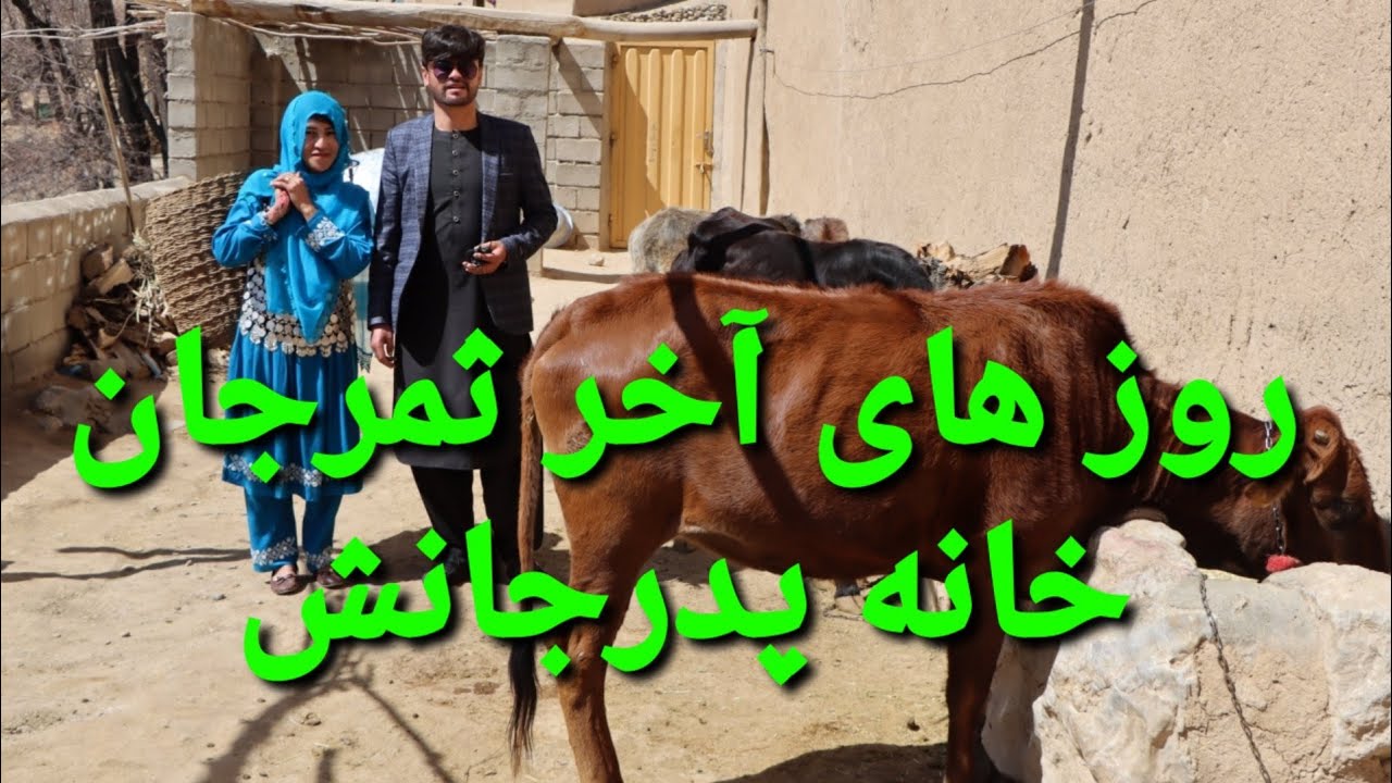 آخرین روزهای عروس خانم در خانه پدر جانش The last days of bride in her father's house