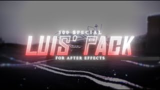 BEST FREE After Effects Editing Pack - 500 Special - LuisseL