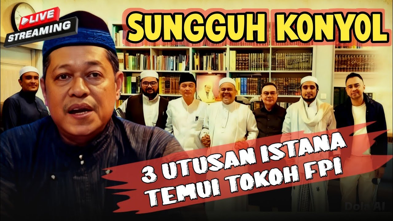 INDONESIA GABUNG BOP SAJA JADI BAHAN LEDEKAN, INI JUSTRU KIRIM UTUSAN TEMUI RIZIEQ SHIHAB‼️