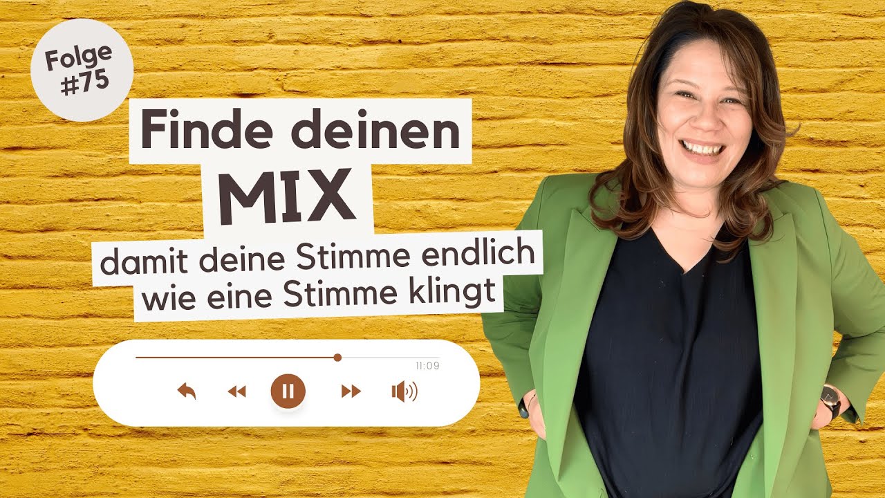 Finde deinen Mix - damit deine Stimme endlich wie EINE Stimme klingt