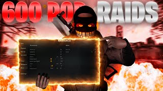INSANE RAID ON A 600-POP SERVER! 💥 MASSIVE LOOT & PVP | RUST