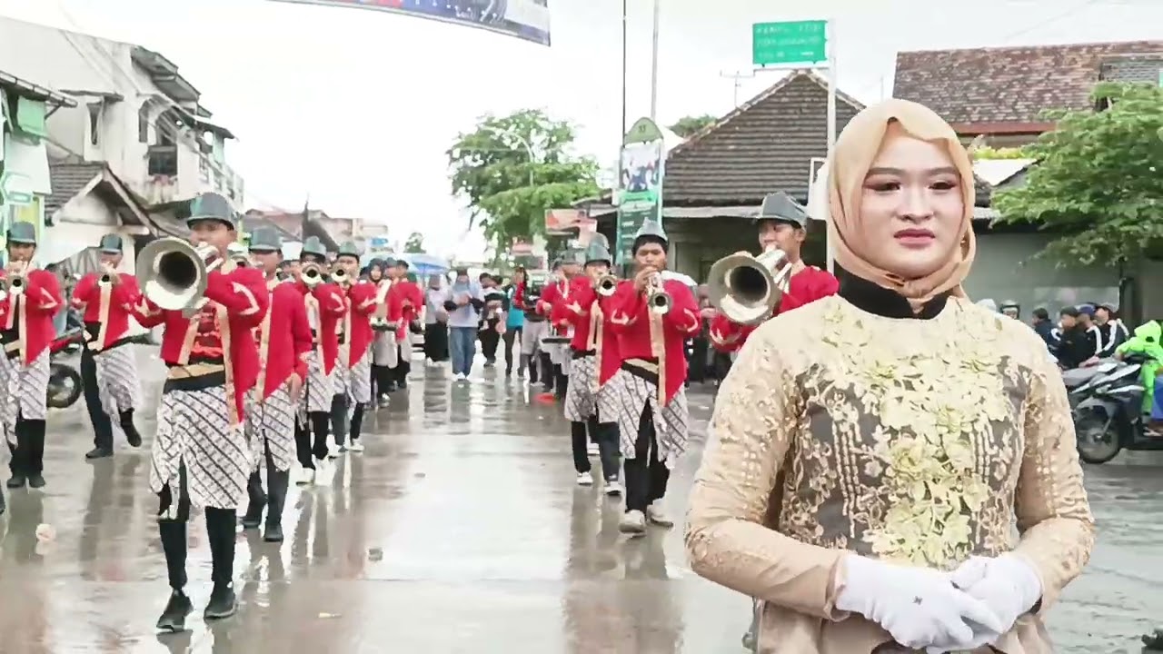 Penampilan  Marching Band Ma Walisongo Kayen Khoul Syekh Jangkung Landoh 2025