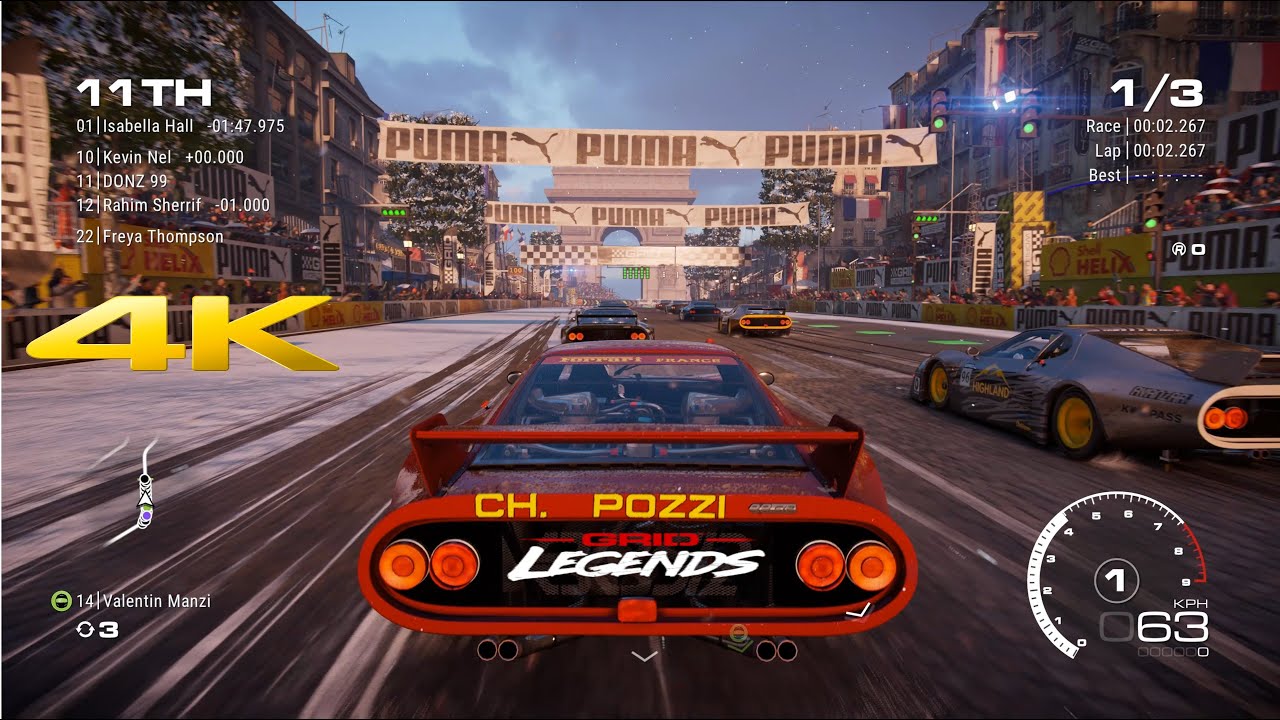 Grid Legends Gameplay Circuit Race (PC UHD) [4K@60FPS] - YouTube