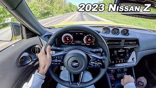 2023 Nissan Z Performance Manual - How Good is The New Twin Turbo V6 (POV Binaural Audio)
