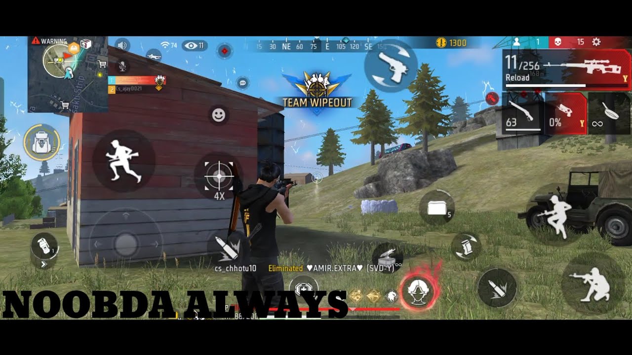cs_chhotu1011s NOOBDA ALWAYS FREE FIRE GAME PLAY 🔥🔥