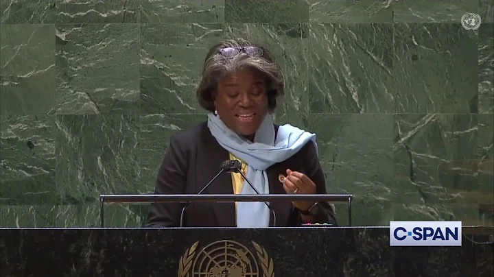 U.S. Ambassador to the U.N. Linda Thomas-Greenfiel...