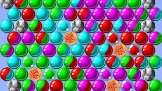 😀 Bubble Shooter Level - 683 Gameplay 🎯 Easy Win | Android Bubble Shooter Game  #BubbleShooter  screenshot 3