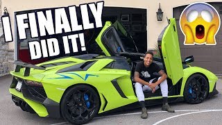 MY FIRST LAMBORGHINI SV ROADSTER DRIVE AT THE AGE OF 29!!