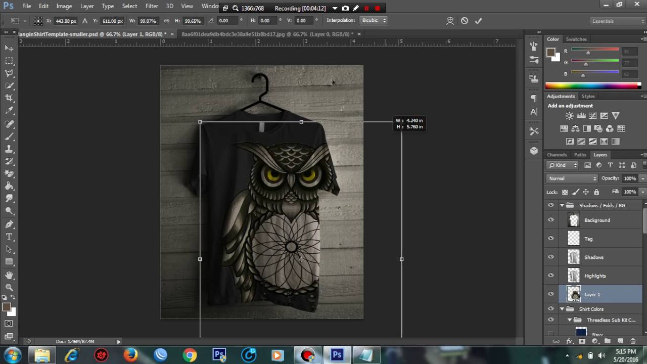 Cara Desaain Baju Menggunakan Photoshop CS6 YouTube