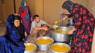 😲🧈 How Does This Nomadic Family Turn Butter into Homemade Ghee?